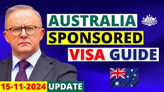 Australia Sponsored Visa Made Easy Full Guide  Australia Visa Update [upl. by Hedve]