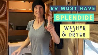 Splendide 2100 WasherDryer Why it’s a RV MUST HAVE [upl. by Bedwell644]