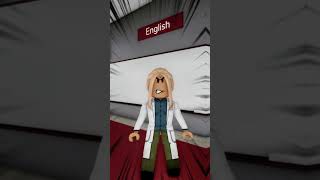 Jai imité mon professeur jusquà ce quelle me vire 😳 roblox [upl. by Eem997]