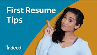 First Resume Tips How to Make a Resume with No Work Experience  Indeed Career Tips [upl. by Faunia]