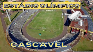 DRONE Estádio Olímpico de Cascavel  FC Cascavel no Arnaldo Busatto  Melhor de Cascavel [upl. by Hevak]