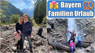 1 Kuss am Wasserfall 😍 Familien Urlaub Wandern in Oberstdorf Bayern Allgäu Alpen  Mamiseelen [upl. by Hcurob]