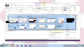 InfoPath Tutorial  Editing SharePoint Lists in InfoPath  July 4 2013  Webinar [upl. by Anivek]