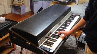 1973 Fender Rhodes 73 Demo [upl. by Hwu]