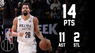 Spencer Dinwiddie Highlights  Nets vs Heat  25th Nov 2023 [upl. by Eibo]