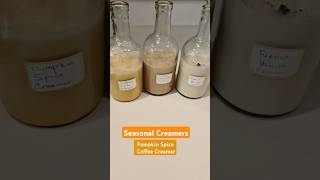 Seasonal Spiced Coffee Creamers cecilyonpoint recipe pumpkinspice howto coffeecreamer [upl. by Solram]