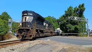 NS 1096 Leads CSX Train S888 Across Saint Andrews Road On The CNampL Subdivision [upl. by Mazonson]