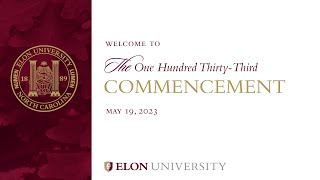 2023 Undergraduate Commencement Ceremony 1 [upl. by Catha]