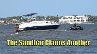 The Sandbar Claims Another One  Miami Boat Ramps  Boynton Beach  Wavy Boats  Broncos Guru [upl. by Azitram]