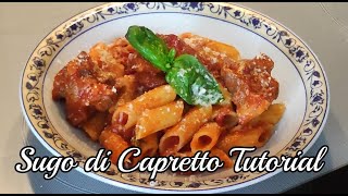 Tutorial del Sugo al Capretto  Ricetta Sarda   by ChefJasonznc [upl. by Alekim974]