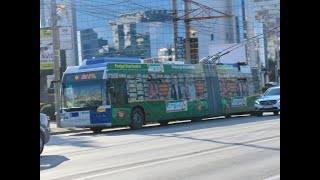 RATP Ploiesti Neoplan N6121 trolleybus September 2018 Romania September 2018 [upl. by Knowling86]