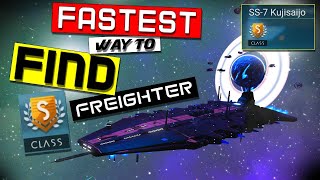 The FASTEST Way To Get S Class Freighter No Mans Sky  No Mans Sky Tips amp Tricks  NMS Guides 2 [upl. by Llecrep232]