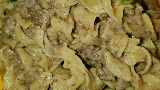 Ground Beef Stroganoff [upl. by Brown]