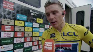 Remco Evenepoel  Interview at the finish  Stage 6  Critérium du Dauphiné 2024 [upl. by Cho533]