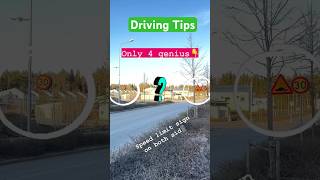 Traffic sign  DRIVING TEST  🇸🇪🚦 sweden traffic rules  sweden driving test key2dl körkort [upl. by Mehalick]