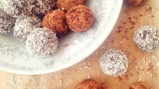 TRUFAS DE CHOCOLATE VEGANAS  fáciles [upl. by Marget306]