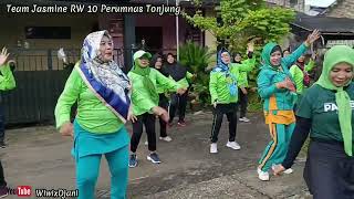 Goyang Aserehe Remix  TikTok Kreasi  Team Jasmine RW 10 Perumnas Tonjung With Shery  WiwixDjani [upl. by Stephania365]