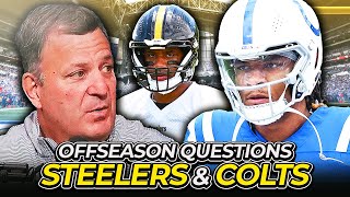 Michael Lombardis Offseason Questions for the Steelers and Colts  The Lombardi Line  073024 [upl. by Ennayelhsa]