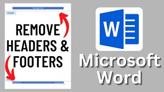 How to Remove All Headers amp Footers in Microsoft Word [upl. by Durarte508]