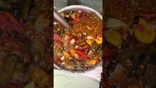 How I make my favorite sauce Brimstone Rimjob recipe hotsauce food cooking gourmet smallbiz [upl. by Aitetel340]