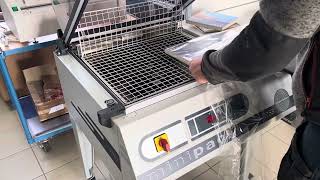 Minipack Torre RP 55 Shrink Wrapping machine [upl. by Anitsirhc]