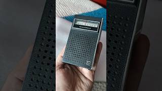 Panasonic Transistor Radio Model no R1070 Made in Taiwan 1960s Rare set Am band [upl. by Cloutman]