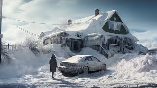 Alaska is paralyzed Winter storm destroys Anchorage Snow buries thousands of houses and cars [upl. by Adnwahsor800]