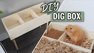 Making a Hamster Dig Box [upl. by Mac516]