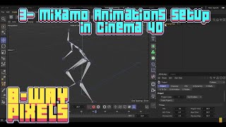 3 · PreRender Sprites for 2D Video Games Organizing and Preparing Mixamo Animations in Cinema 4D [upl. by Asserak]