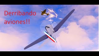 Derribando aviones en Cielos hostiles roblox [upl. by Ahsenyt956]