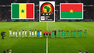 Senegal vs Burkina Faso  AFRICA CUP OF NATIONS QUALIFICATION 2025 [upl. by Ettari524]