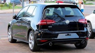 VW Golf GTI 2015  Premium Preto amp Exclusive Vermelho  wwwcarblogbr [upl. by Inaleon]