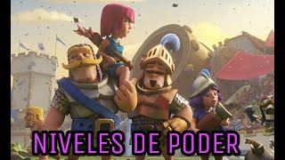 Niveles de Poder  Clash Royale Parte 1 [upl. by Arhez]