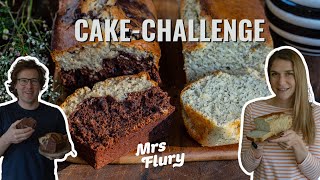 Cake Challenge  gesunder Zitronenkuchen vs Marmorkuchen  vegan backen [upl. by Notfa374]