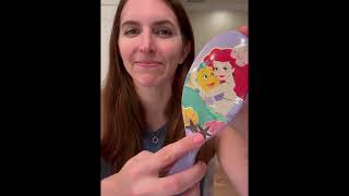 Review of Wet Brush Original Detangler  Disney Princess Ariel amp Flounder 👩‍🦰 [upl. by Aidam192]