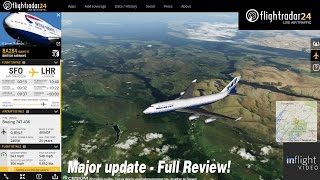 Flightradar24 Major Update Full Review [upl. by Jonathan]