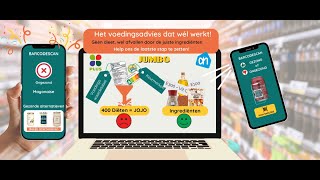 Maak gezond boodschappen doen eenvoudig  Steun onze barcode Scannerquot [upl. by Maltzman962]