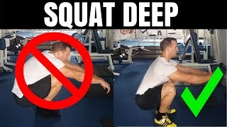 3 Tips To Squat Deep For Tall Guys long femurs [upl. by Sheedy]