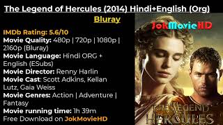 The Legend of Hercules 2014 Full HD Movie Dual Audio Hindi ORG  English BluRay 1080p 720p [upl. by Atekal]