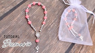 ✞Tutorial DECENARIO o mini Rosario IDEA SOUVENIR ✞ [upl. by Riggs]