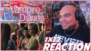 The Vampire Diaries Reaction Season 1 Episode 12 quotUnpleasantvillequot 1x12 REACTION [upl. by Ydnih766]