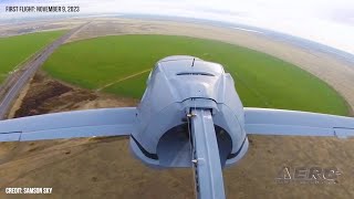 AeroTV The Switchblade Flying Car FLIES [upl. by Nahshon]