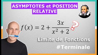 LIMITE  ASYMPTOTES et Positions Relatives  Exercice Corrigé  Terminale [upl. by Bunker590]