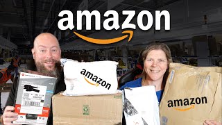 We Bought Amazon Customer Returns  WHATS INSIDE [upl. by Otrevire]