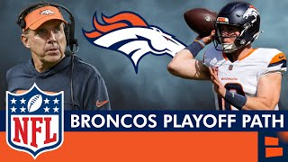 Broncos Playoff Picture Wild Card Path Predictions Schedule amp Rooting Guide [upl. by Anika390]