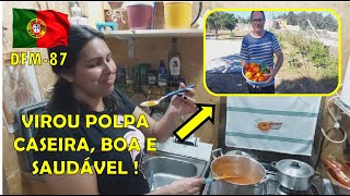 INCRÍVEL COMO PRODUZIU TANTO TOMATE TIVEMOS QUE FAZER POLPA PRA NÃO ESTRAGAR [upl. by Treblihp]