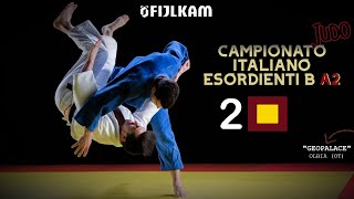 Judo  CAMPIONATO ITALIANO ESORDIENTI B A2  Maschile  Tatami 2 [upl. by Adnilram]