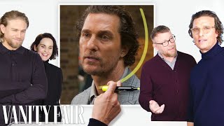 Matthew McConaughey Guy Ritchie amp Cast of The Gentlemen Break Down a Scene  Vanity Fair [upl. by Gentes809]