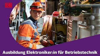 Ausbildung Elektronikerin für Betriebstechnik bei der Deutschen Bahn  Marco [upl. by Silverts]