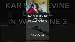 KAR 98K REVINE OFICIAL IN WARZONE 3 SEASON 4 warzone warzoneromania meta loadout kar98k [upl. by Manuel248]